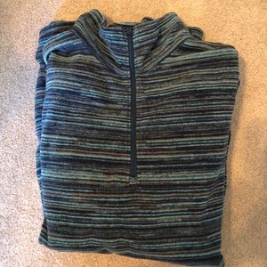 comfy fleece eddie bauer half-zip!
